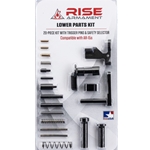 Rise Armament ISS1008 AR-15 Lower parts kit no trigger no grip