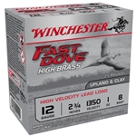 Winchester FAST DOVE HIGH BRASS 12ga 2.75" 1oz shot #8