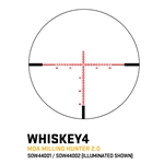 Sig Sauer WHISKEY4 4-16x44mm FFP MOA Milling Hunter 2.0 30mm maintube