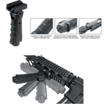 Leapers AR FOREGRIP Ergonomic Ambi 5 Position Foldable Foregrip blk