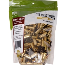 Top Brass ISS1003 Premium 9mm Processed brass 'Once Fired'