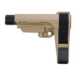 SB Tactical SBA3 AR Pistol Brace FDE