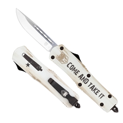Cobratech Knives MCATIFS-3DNS Come and Take It double action OTF knife. Drop Point. Medium