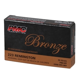 PMC BRONZE 223 REM 223 Rem 55gr FMJBT