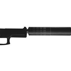 Silencerco HYBRID 46 Hybrid 46 Suppressor, Black