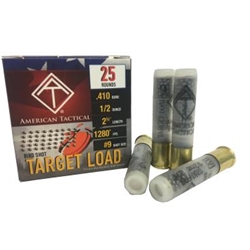 American Tactical TARGET LOAD 410ga 2.5" 1/2oz shot #9