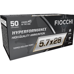 Fiocchi HYPERFORMANCE 5.7x28mm 40gr Tipped HP