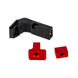 Strike Industries MAG RELEASE Ext Mag Release with Push Pads Red