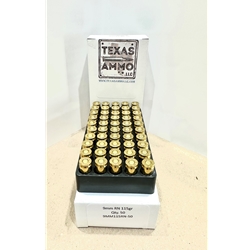 Texas Ammo, LLC 9MM TA-RN 9mm 115gr RN 50 rd pack