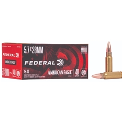 Federal AMERICAN EAGLE 5.7x28mm 40gr FMJ